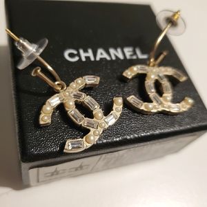 Authentic Chanel Earrings (worn 5 ways!)